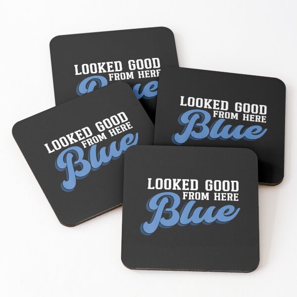 Item preview, Looked Good From Here Blue - Baseball designed and sold by EarlineImogene.