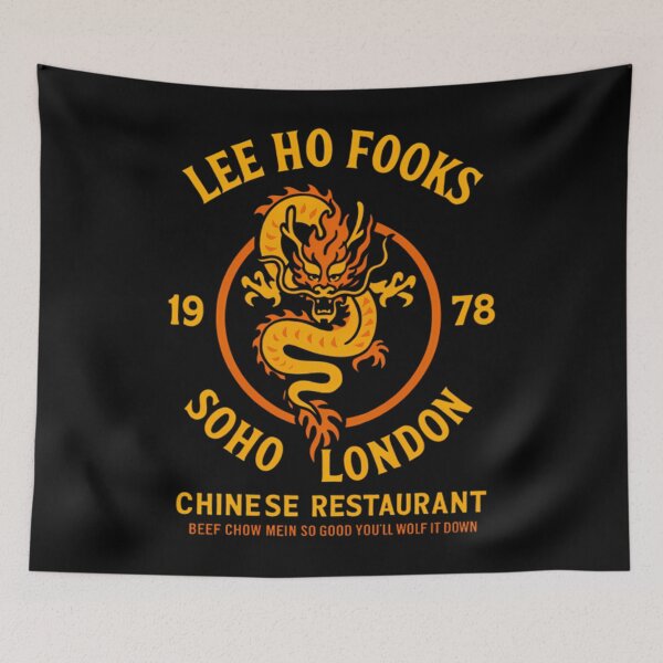 Item preview,  Lee Ho Fooks Chinese Restaurant Beef Chow Mein So Good You'll Wolf It Down Vintage Resto designed and sold by mikecole527.