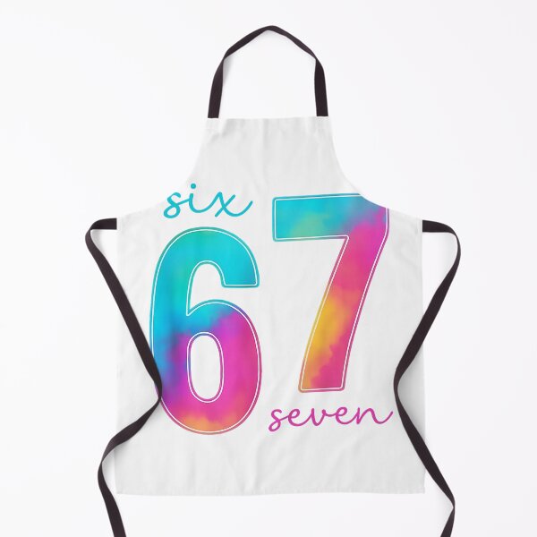 Item preview, Six Seven 67 Gradient Numbers designed and sold by torildorxop.