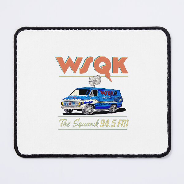 Item preview, Retro Radio Wsqk Station 80s Hawkins Graphic Vintage Sci-Fi designed and sold by BradStiedem.