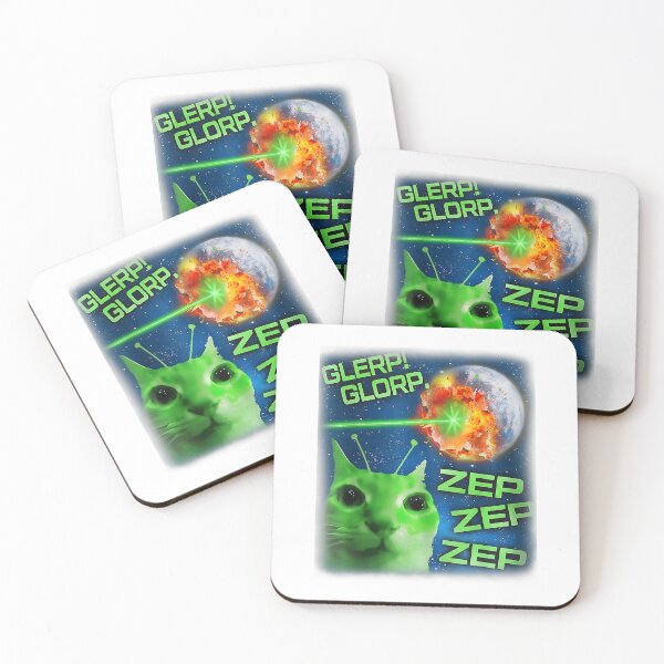Item preview, Alien Cat Space Explosion Scene designed and sold by torildorxop.