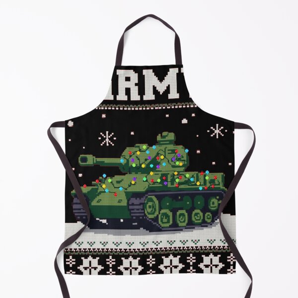 Item preview, Army Ugly Christmas Sweater - Tank Lit Up designed and sold by Callsign 84.