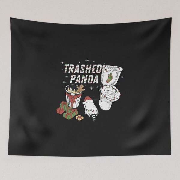 Item preview, Trashed Panda Funny Drunk Raccoon , Animal Humor Christmas Raccoon Graphic Dtf Prints, My Spirit Animal Heat Press Design designed and sold by kiralynstration.