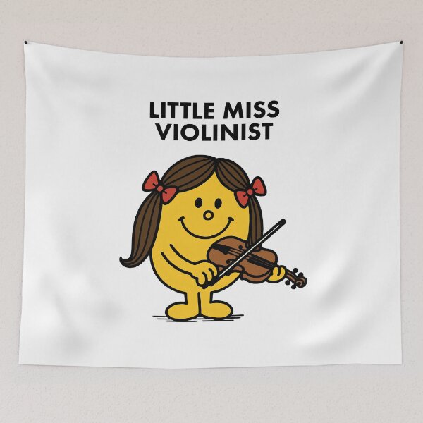 Item preview, Little Miss Violinist designed and sold by The Unique Geek.