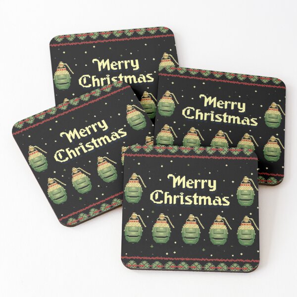 Item preview, Army Ugly Christmas Sweater - Merry Christmas designed and sold by Callsign 84.