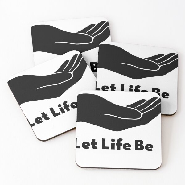 Item preview, Let Life Be – Minimalist Open Hand Design designed and sold by House-of-Waliya.