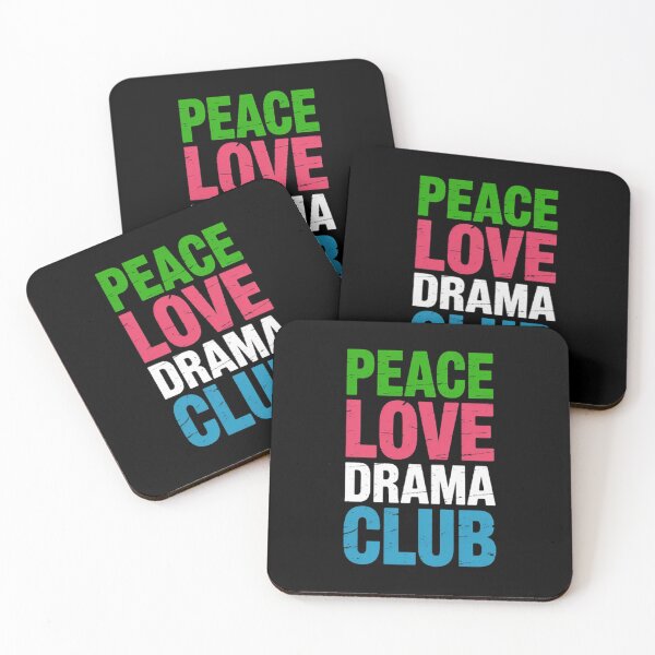 Item preview, Join Us Peace Love Drama Club designed and sold by LacostCarl.