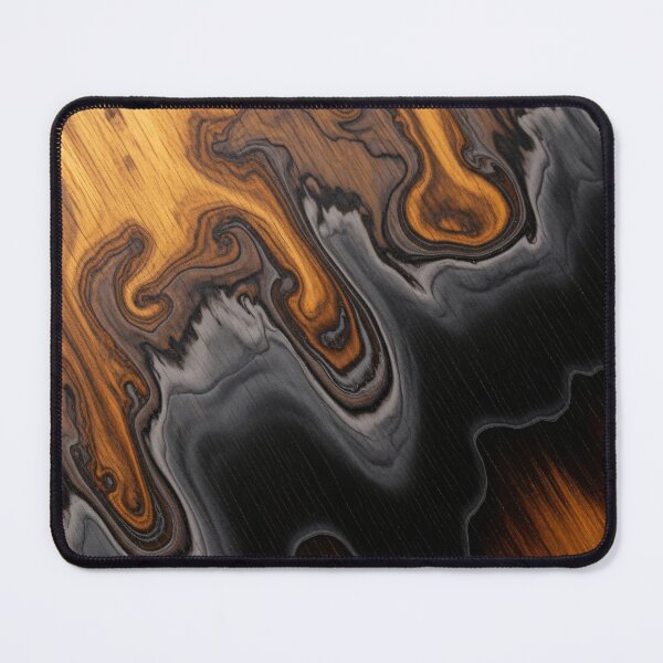 Item preview, Molten Charcoal Wood Grain designed and sold by Kaleidoscope Print.