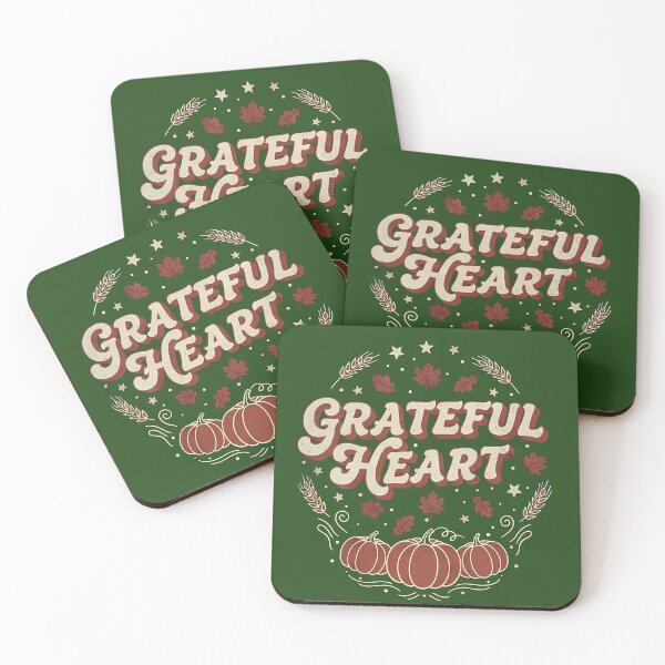 Item preview, Grateful Heart  Autumn Pumpkin Maple Leaf Circle Design designed and sold by Remy-Aura.