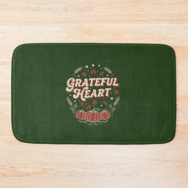 Item preview, Grateful Heart  Autumn Pumpkin Maple Leaf Circle Design designed and sold by Remy-Aura.