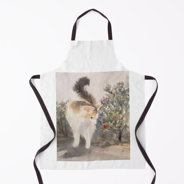 Item preview, Cat and azalea designed and sold by ShellyDu.
