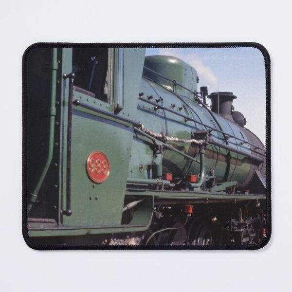 Item preview, Close-Up of a Green Steam Train in South Australia (Vintage Slide) designed and sold by AnalogDays.