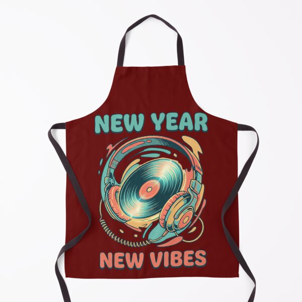Item preview, New Year New Vibes – Retro Music Headphones Streetwear Art designed and sold by Maximilianos.