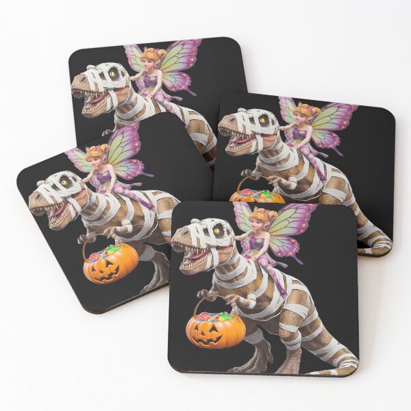 Item preview, Fairy Riding Mummy Dinosaur Halloween  designed and sold by KotexTemu.