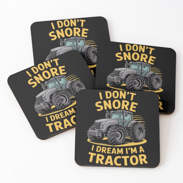 Item preview, I Don't Snore I Dream I'm A Tractor - Funny Farmer  designed and sold by InspiredFoul.