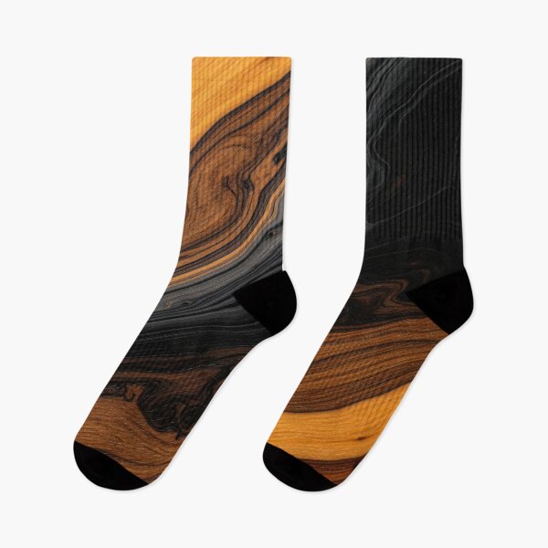 Item preview, Black River in Golden Wood designed and sold by Kaleidoscope Print.