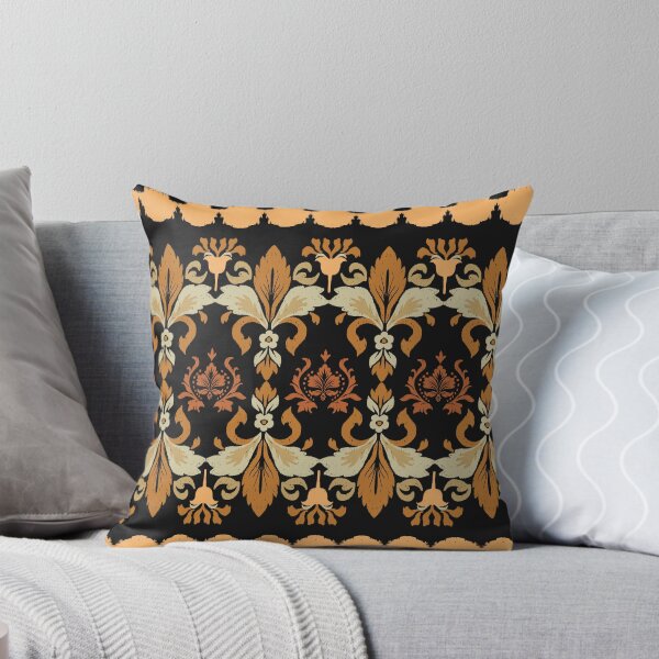 Item preview, Ornate Black and Gold Baroque Border Trim designed and sold by Modular Prints.