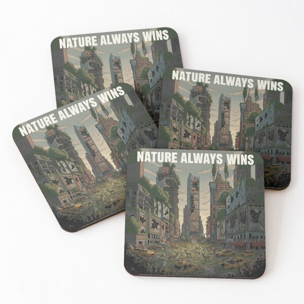Item preview, New York City Nature Always Wins - Post Apocalyptic Design designed and sold by yeahitwasme.