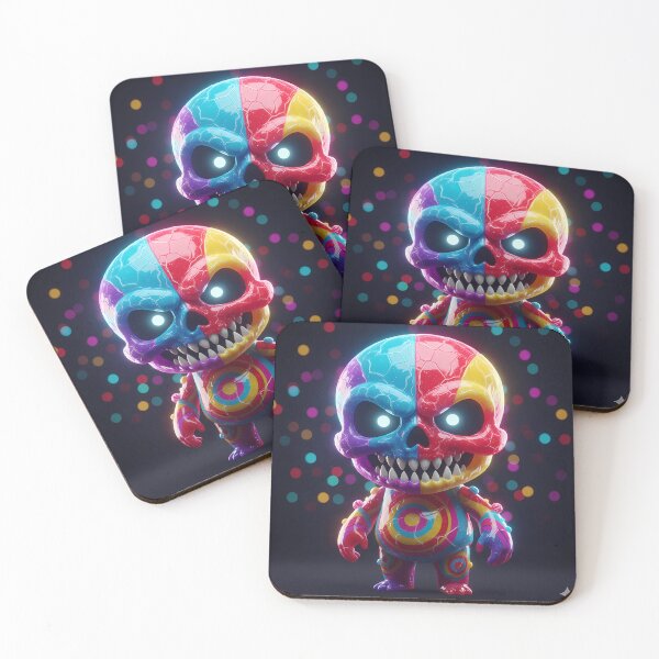 Item preview, Candy-Colored Skull of Duality designed and sold by digisetumedia.