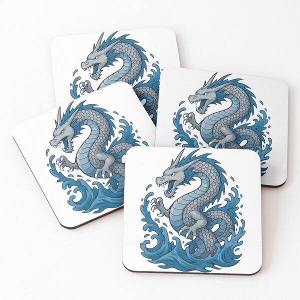 Item preview, Blue Water Dragon designed and sold by theOne_Design.