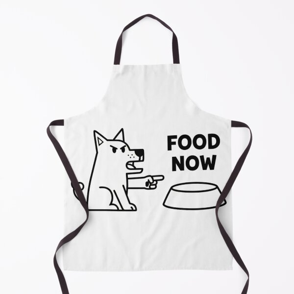 Item preview, Angry Dog Demanding Food Now Illustration designed and sold by Owcomm.