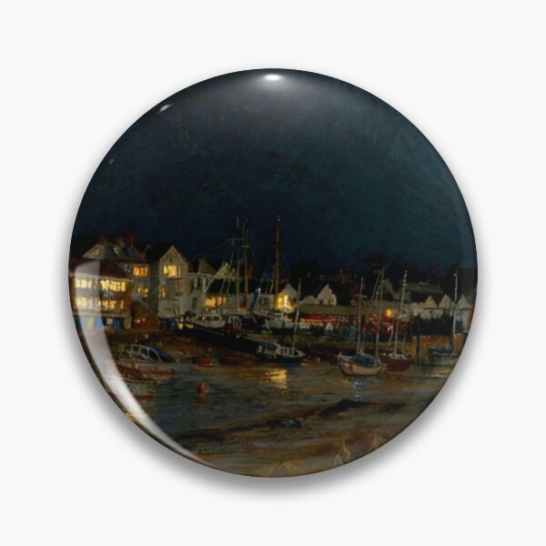 Item preview, HARVEST MOON OVER TOPSHAM DEVON  designed and sold by Mackenzie Moulton International Artist .