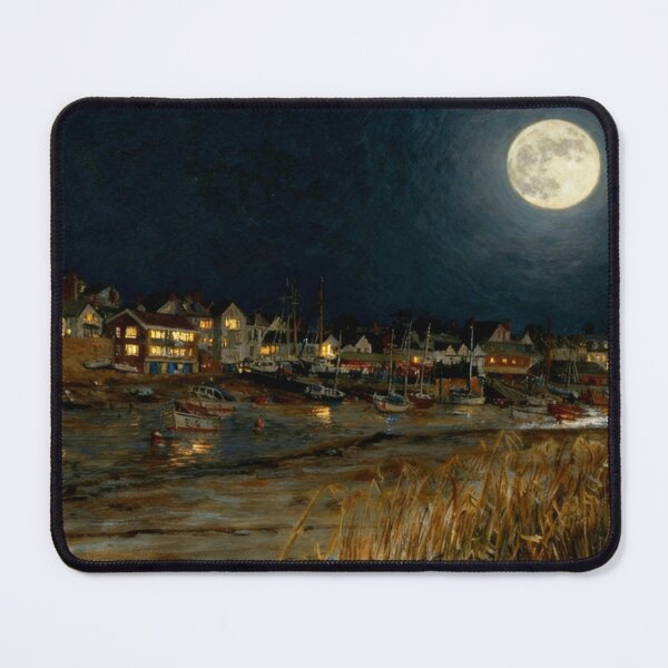 Item preview, HARVEST MOON OVER TOPSHAM DEVON  designed and sold by Mackenzie Moulton International Artist .