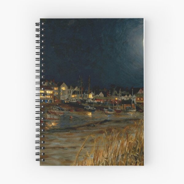 Item preview, HARVEST MOON OVER TOPSHAM DEVON  designed and sold by Mackenzie Moulton International Artist .