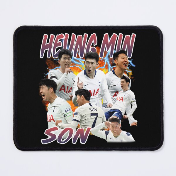 Item preview, Son-Heung Min Retro Collage designed and sold by LouisSchevitz51.