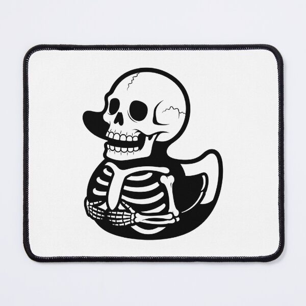 Item preview, X-Ray Rubber Duck Skeleton - Funny Gothic Bath Toy designed and sold by Harbor-Pixel.