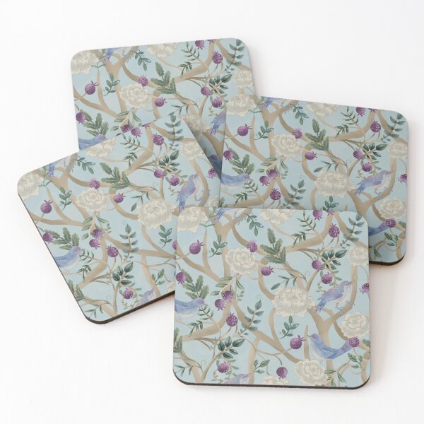 Item preview, Elegant Flowers and Birds on Trees &Vintage Chinoiserie designed and sold by aneladesigns.