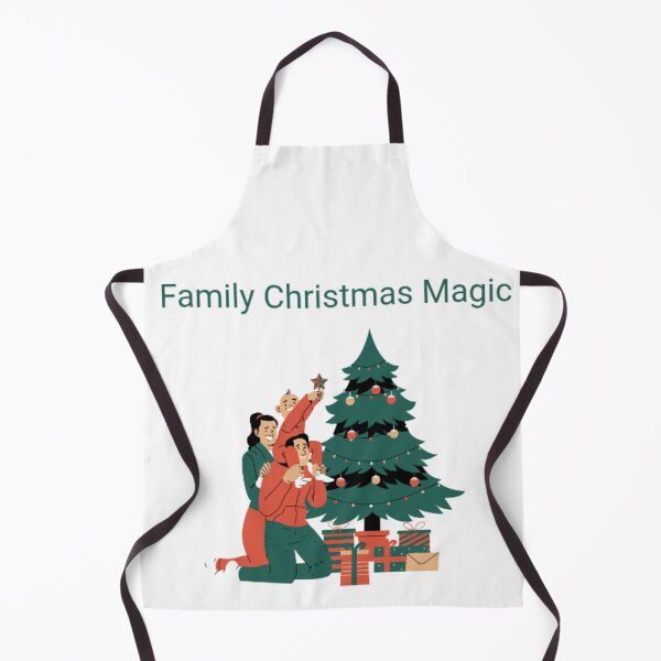 Item preview, Family Christmas Magic - Cozy Holiday tree Illustration designed and sold by Mastalina99.