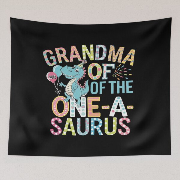 Item preview, Grandma Of The One-A-Saurus 1St Birthday Dinosaur Party designed and sold by KotexTemu.