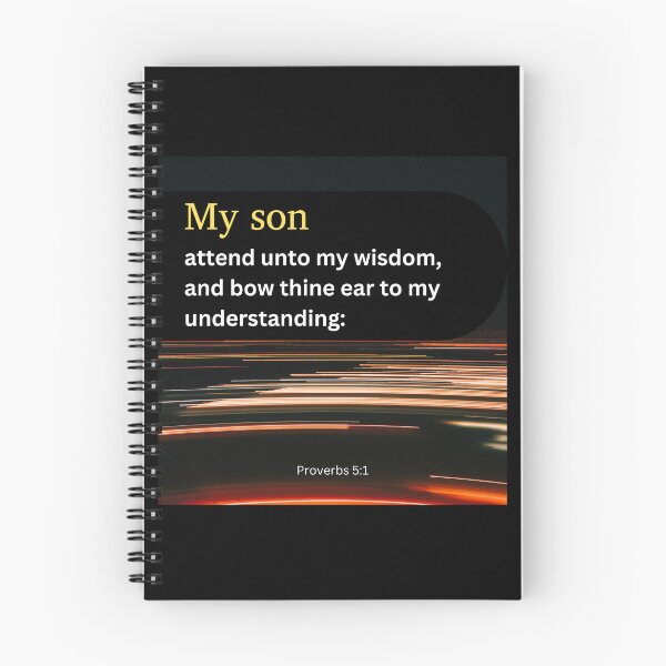 Item preview, Proverbs 5:1 designed and sold by Undonemadenew.