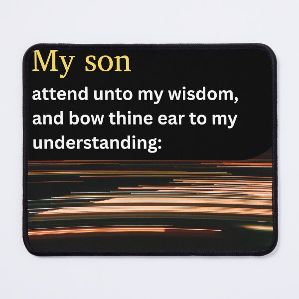 Item preview, Proverbs 5:1 designed and sold by Undonemadenew.
