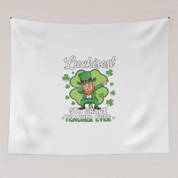 Item preview, Irish Luckiest 5th Grade Teacher Ever St. Patrick's Day designed and sold by Venly1989.