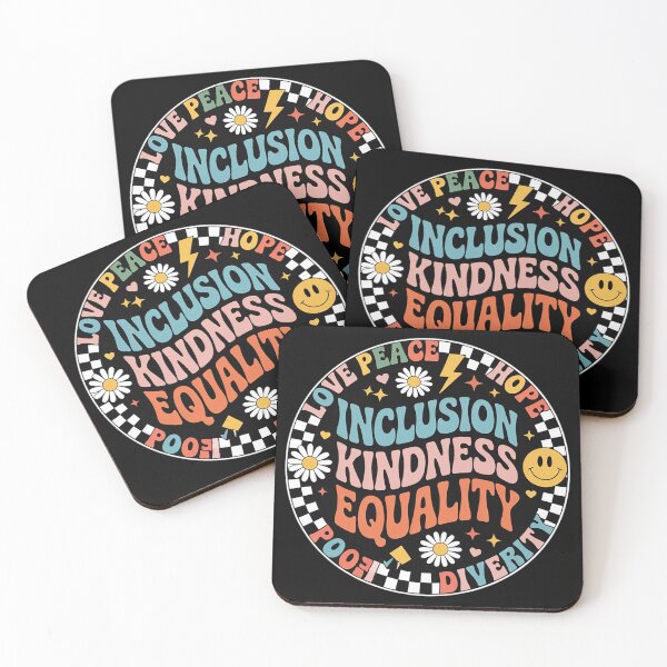 Item preview, Kindness Peace Equality Love Inclusion Hope Diversity Women  designed and sold by InspiredFoul.