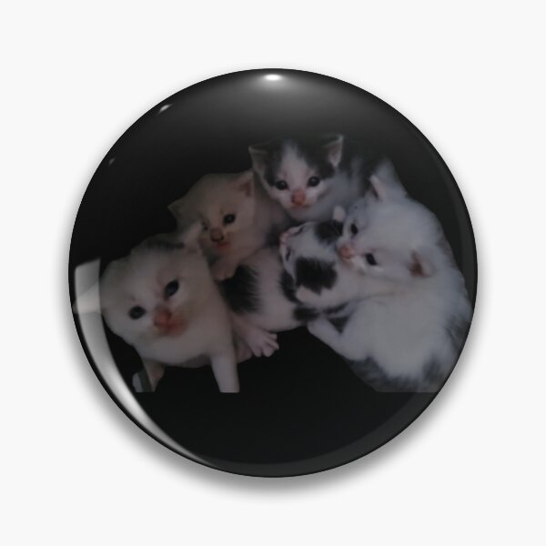 Item preview, Cute cat Obsession - white small cats designed and sold by DamioPolArt.