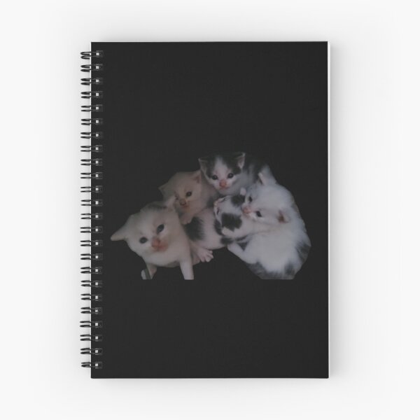 Item preview, Cute cat Obsession - white small cats designed and sold by DamioPolArt.