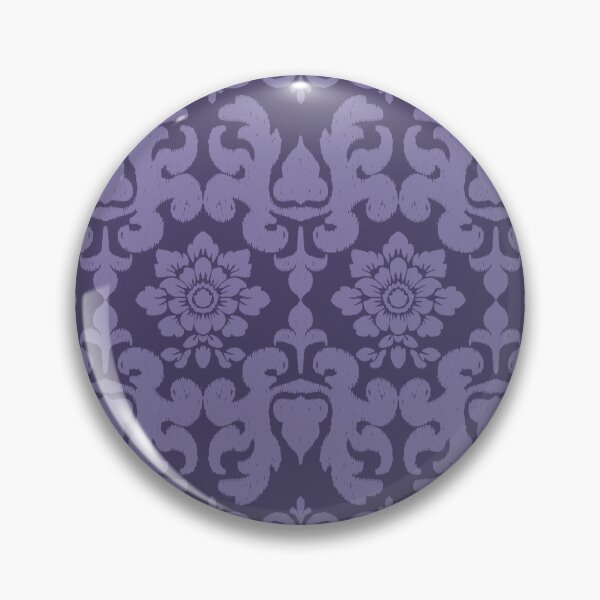 Item preview, Abstract Lilac and Plum Folk Diamond Repeat designed and sold by Modular Prints.