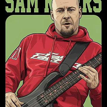 Artwork thumbnail, Retro-Sam-Rivers by LouisSchevitz51