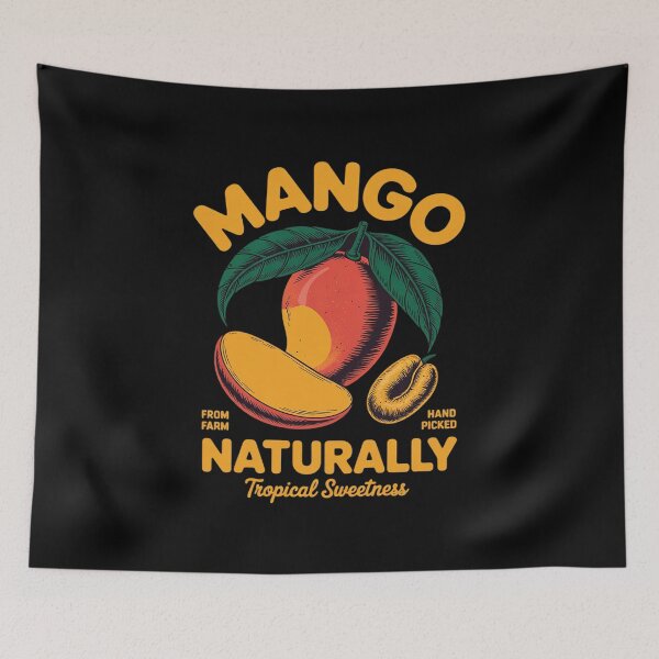 Item preview, Mango Vintage Commercial Fruit Tropical  designed and sold by InspiredFoul.