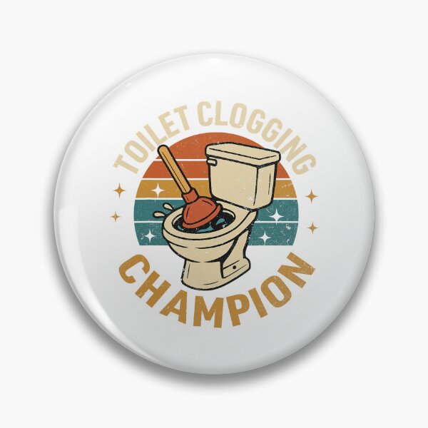 Item preview, Toilet Clogging Champion Vintage designed and sold by barrycantre11.
