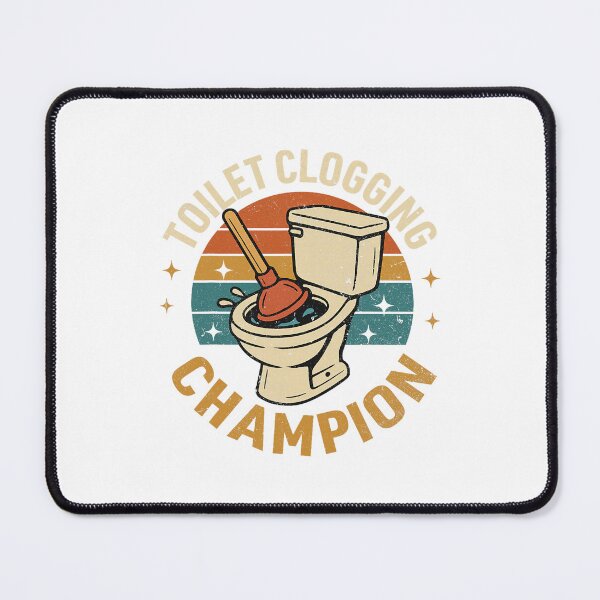 Item preview, Toilet Clogging Champion Vintage designed and sold by barrycantre11.