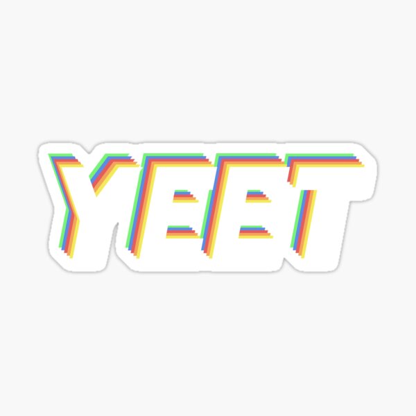 Big Yeet Stickers | Redbubble