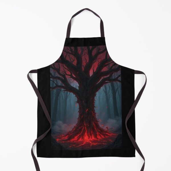 Item preview, Cursed Energy Tree – Dark Anime Fantasy designed and sold by OhmAuraArt.