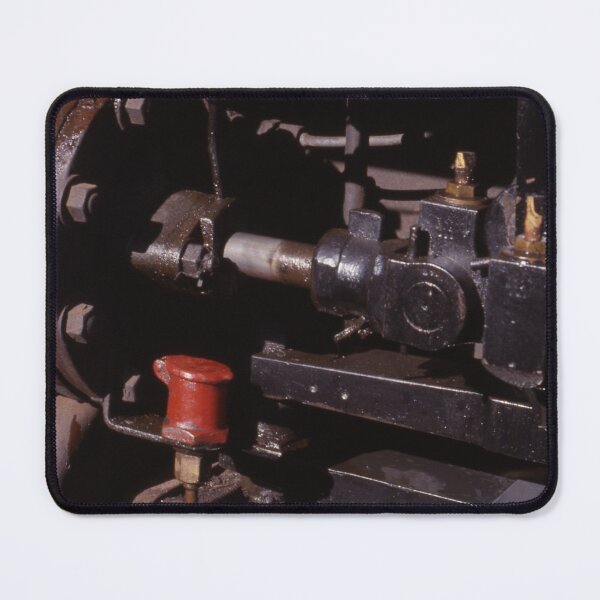 Item preview, Red and Steel: Detailed Engine and Oiled Machinery (Vintage Slide) designed and sold by AnalogDays.