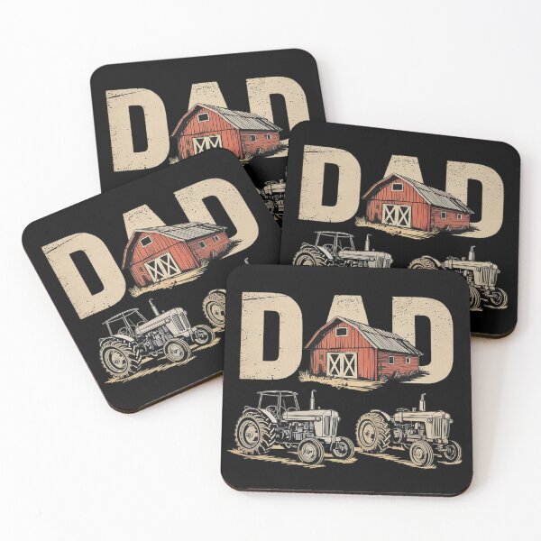 Item preview, Mens Vintage Farming Father Farm Lover Farmer Daddy Tractor Dad  designed and sold by InspiredFoul.