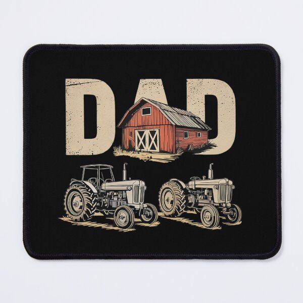 Item preview, Mens Vintage Farming Father Farm Lover Farmer Daddy Tractor Dad designed and sold by InspiredFoul.