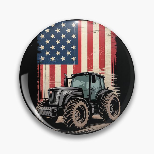 Item preview, Proud USA Farmer Men Women Farm Tractors USA Flag Patriotic Farming  designed and sold by InspiredFoul.